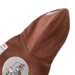 Keep your pet warm and stylish with the Hooded Fleece Pet Jacket featuring an adorable Tom & Jerry patch. Designed with soft fleece material in a rich brown hue, this jacket offers both comfort and warmth for cooler days. The hood adds extra coverage, making it ideal for winter walks or outdoor adventures. The vibrant patch and playful details bring a touch of nostalgia and charm to your pet’s look. Easy to wear with its button-up design, this jacket is perfect for pets who love cozy yet fashionable outfits.